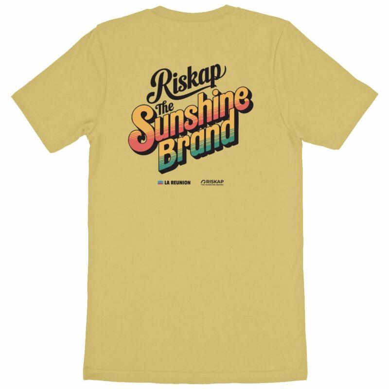T-shirt homme - sunshine brand - coton bio premium