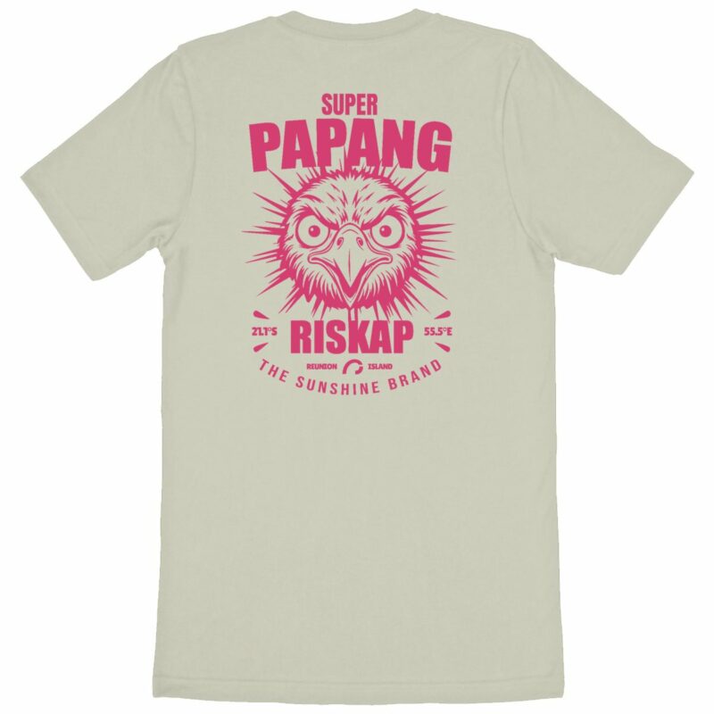 T-shirt homme - super papang - coton bio premium