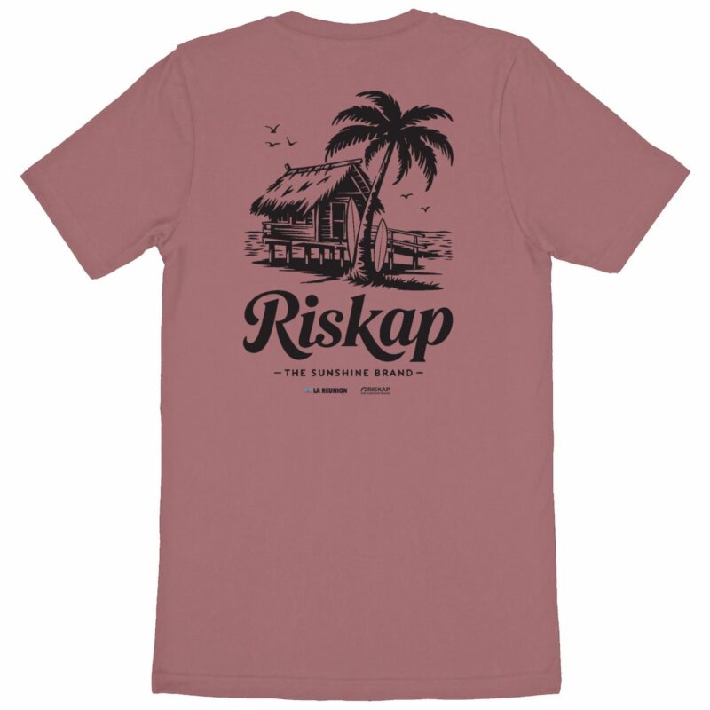 T-shirt homme - beach house - coton bio premium