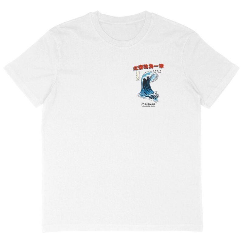 T-shirt homme oversized – vague riskap – coton bio premium