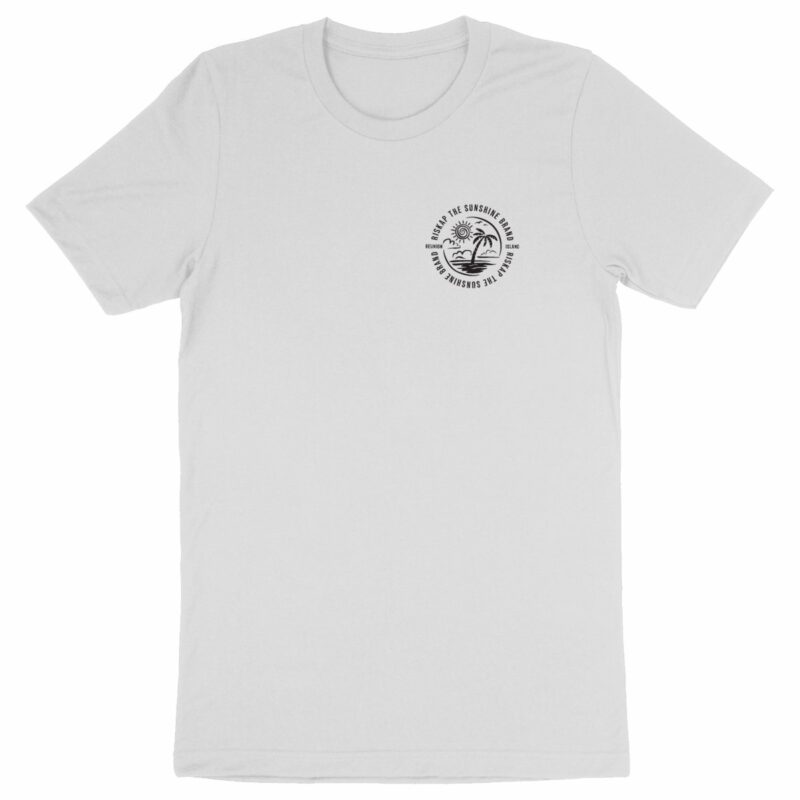 T-shirt homme - paradise location - coton bio premium
