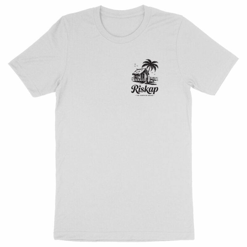 T-shirt homme - beach house - coton bio premium