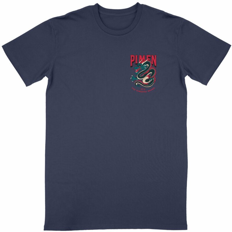 T-shirt homme - pimen - coton bio premium