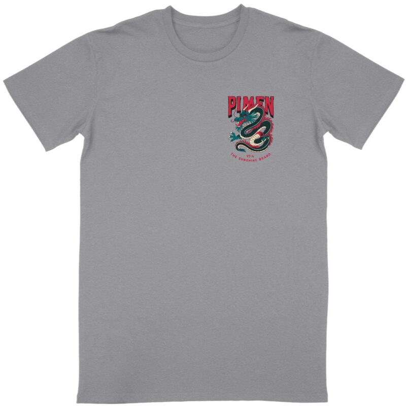 T-shirt homme - pimen - coton bio premium