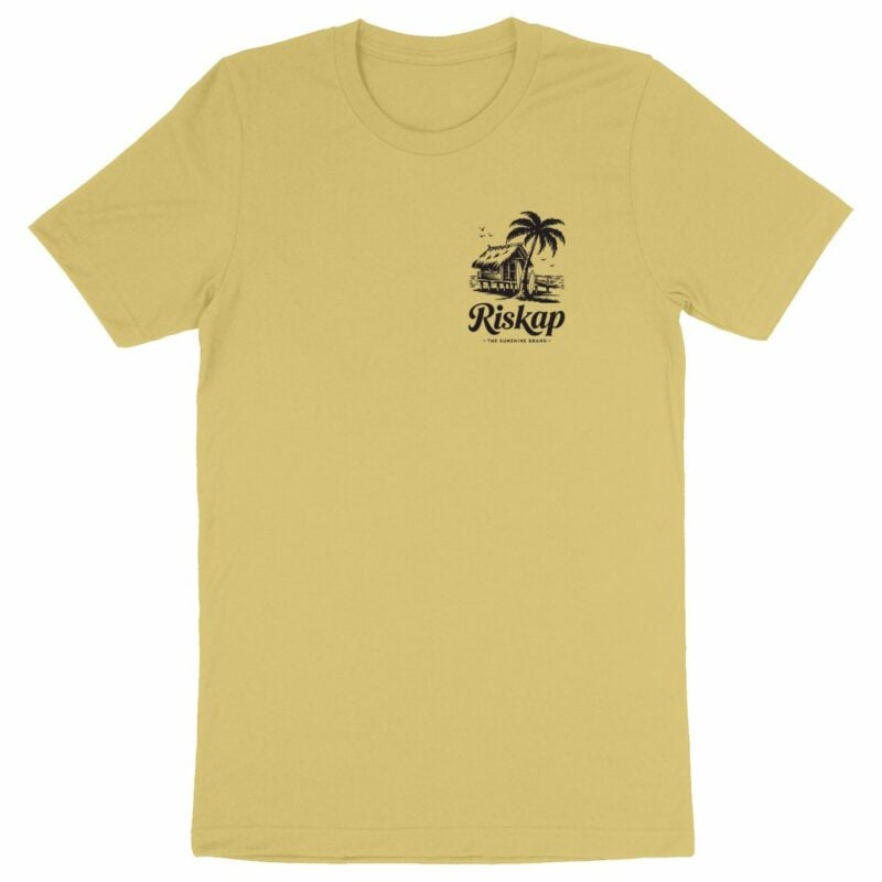T-shirt homme - beach house - coton bio premium