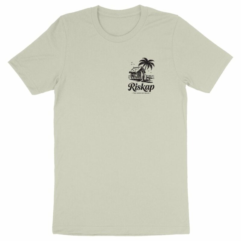 T-shirt homme - beach house - coton bio premium