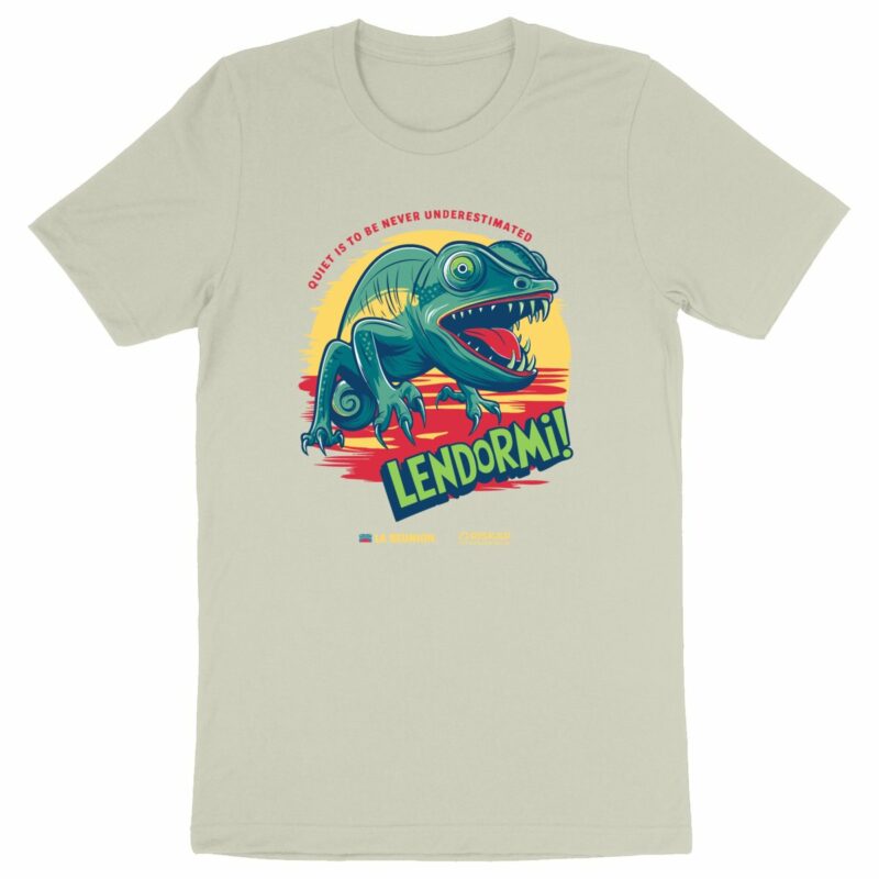 T-shirt homme - lendormi - coton bio premium