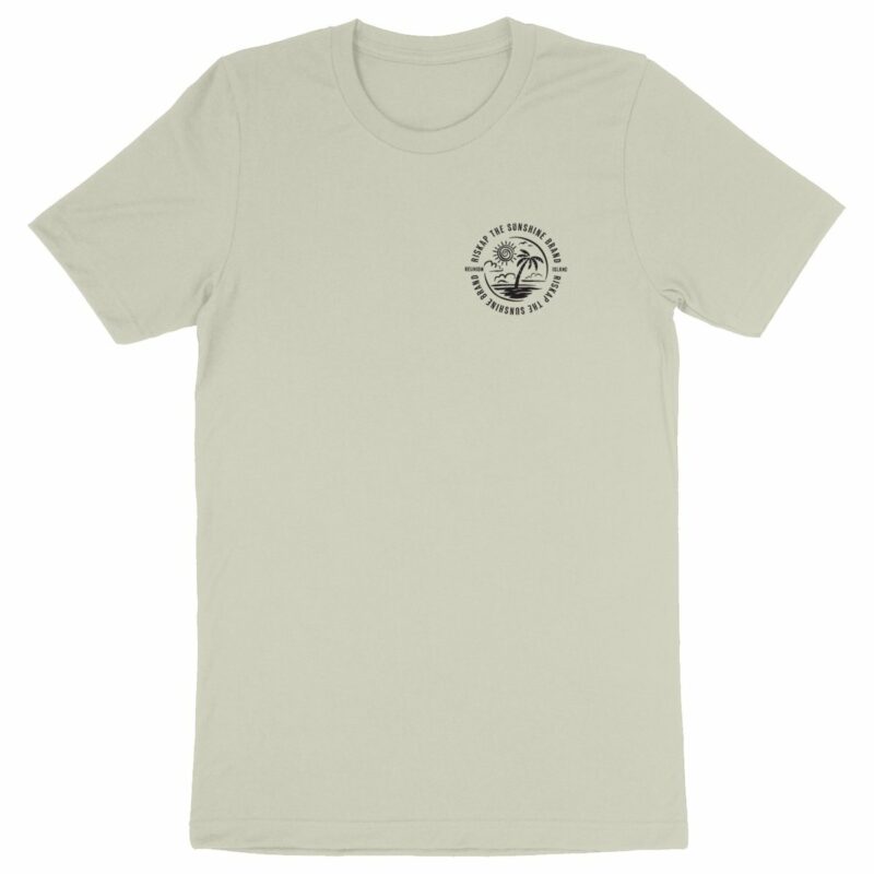 T-shirt homme - paradise location - coton bio premium