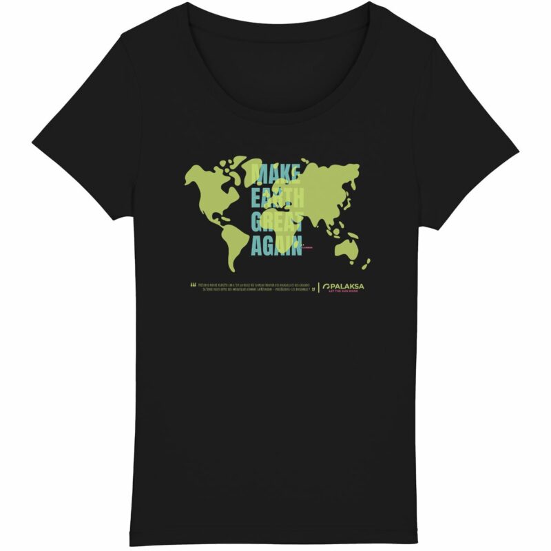 T-shirt femme - mega - coton bio premium