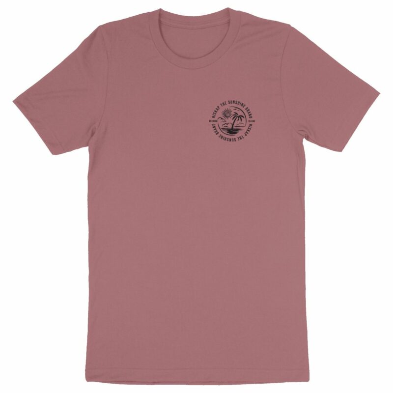 T-shirt homme - paradise location - coton bio premium