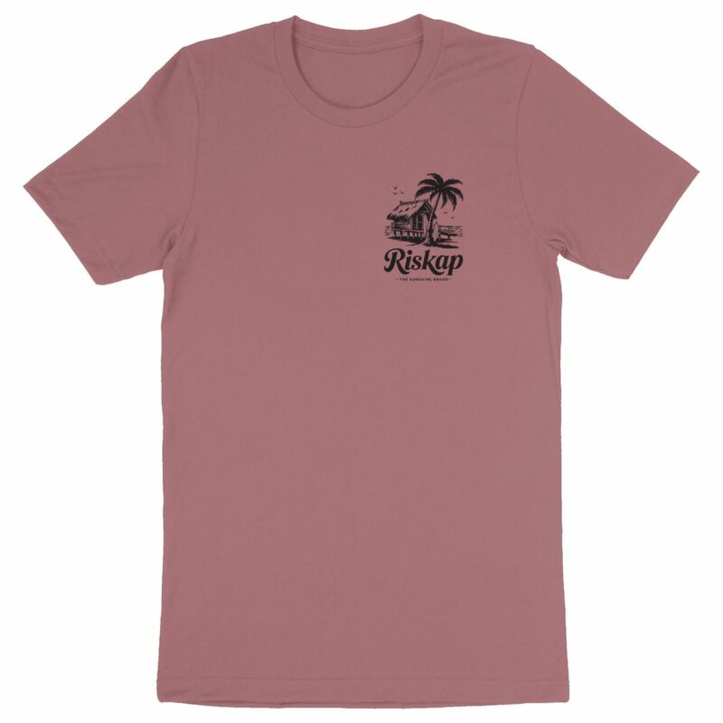 T-shirt homme - beach house - coton bio premium