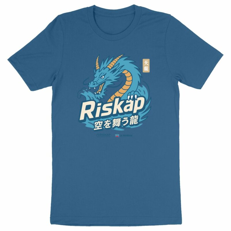 T-shirt homme - flying dragon - qualité premium bio