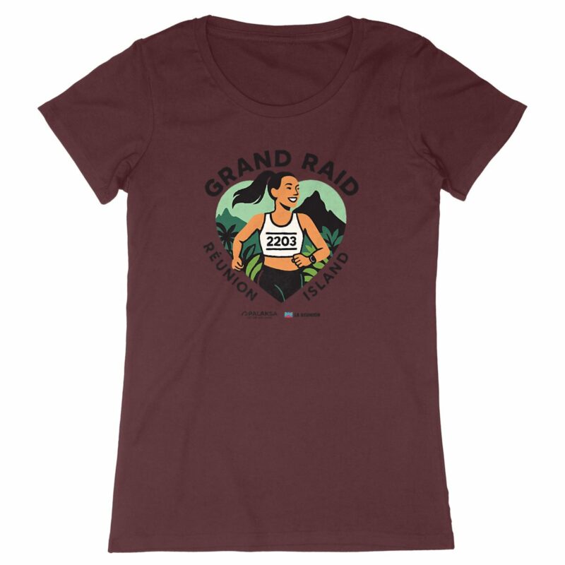 T-shirt femme – grand raid lovers palaksa – coton bio premium