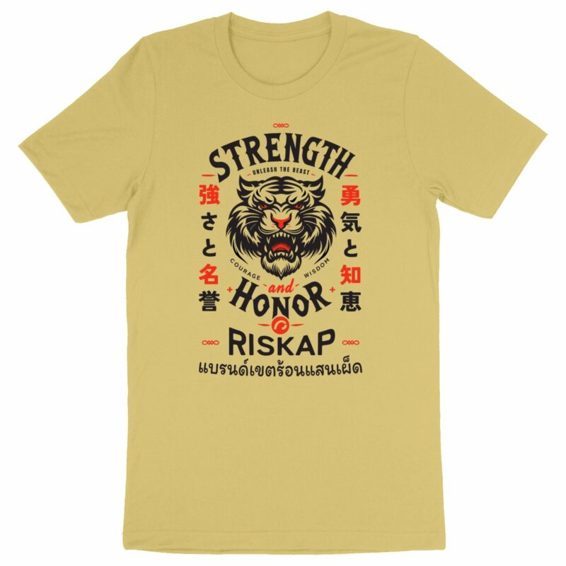 T-shirt homme - honor - qualité premium bio