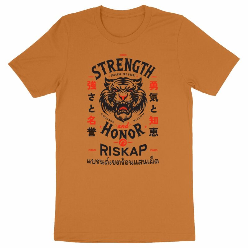 T-shirt homme - honor - qualité premium bio
