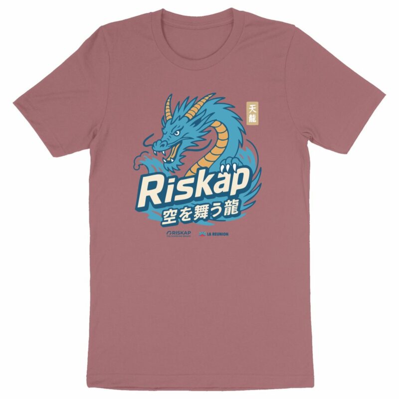T-shirt homme - flying dragon - qualité premium bio