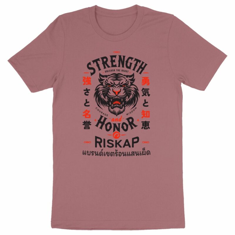 T-shirt homme - honor - qualité premium bio