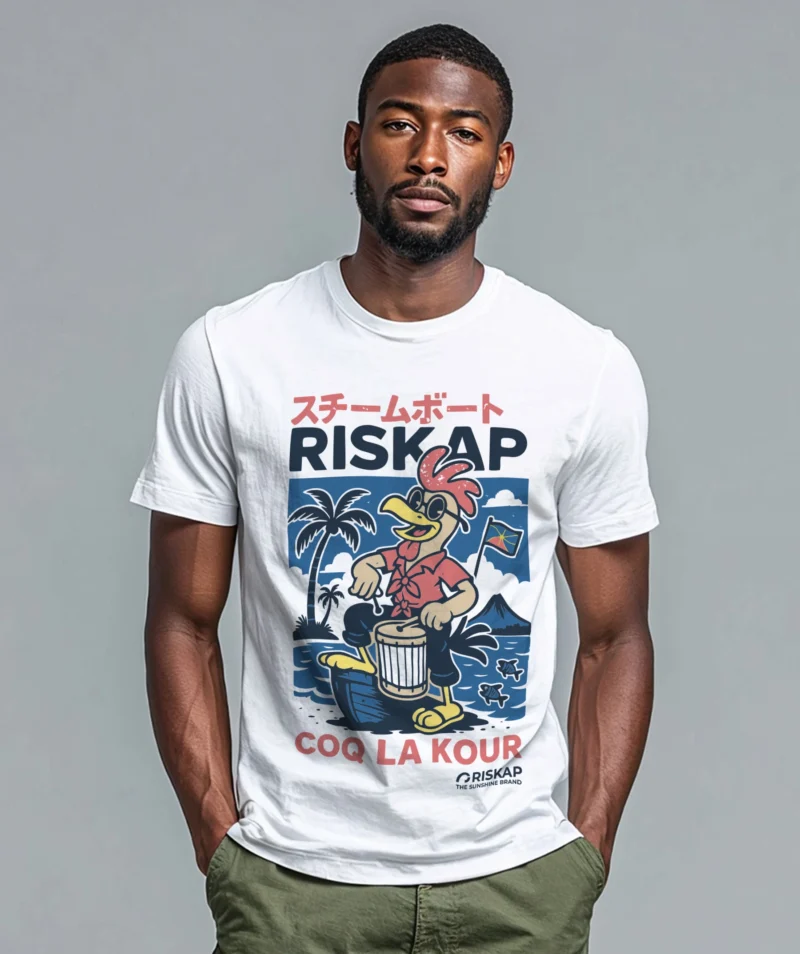 T-shirt homme - coq la kour