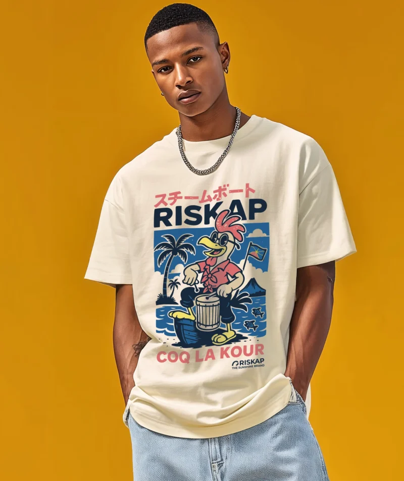 T-shirt homme - coq la kour