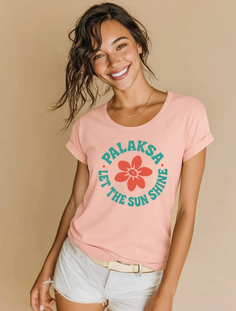 T-shirt femme - run flower
